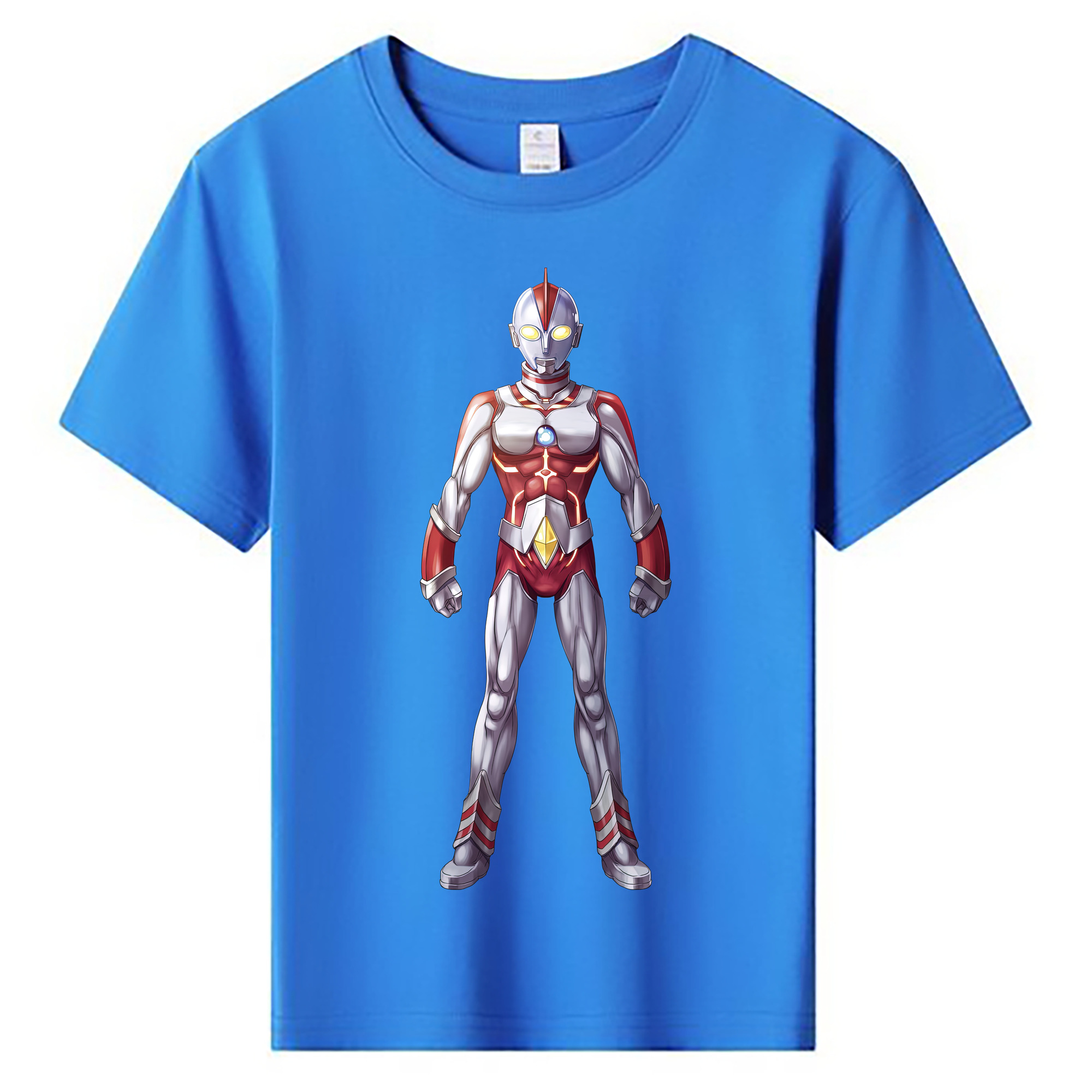 （画像用） ウルトラマン Ultraman 綿100％キッズTシャツ（フロントプリント）